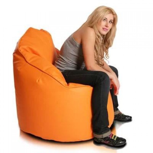 Безкаркасне крісло Tia-Sport Магнат 80х80х100 см оранжевий (SM-0701)