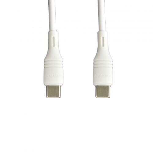 Автомобільний зарядний пристрій Borofone BZ14A PD20W + QC3.0 Type C to Type C 3A Білий Автомобільний зарядний пристрій Borofone BZ14A PD20W + QC3.0 Type C to Type C 3A Білий