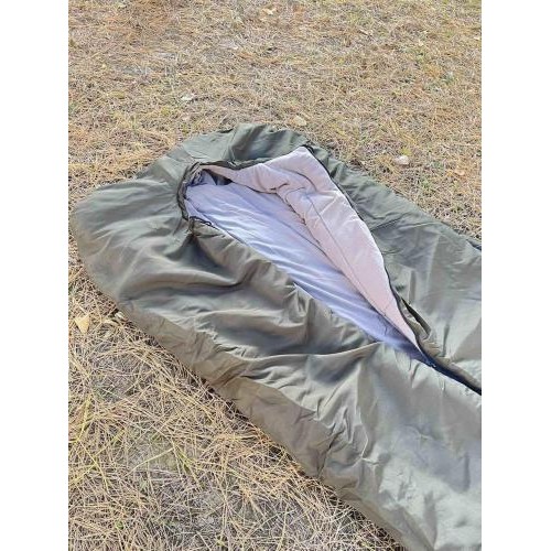 Спальний мішок No Brand 195x85 Оливковий (2405385258) Спальний мішок No Brand 195x85 Оливковий (2405385258)