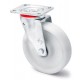 Поворотні великовантажні колеса KAMA з поліпропілену 100 мм (2302-LR-100-B)