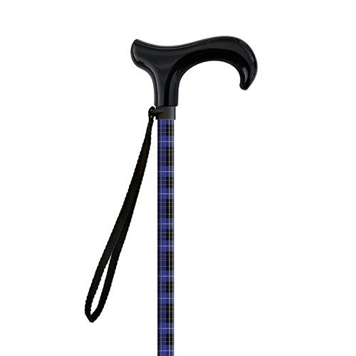 Палиця телескопічна MQ Perfect MQ584 Tartan Blu - Manico Derby Nero 55-94 см Комбінований Палиця телескопічна MQ Perfect MQ584 Tartan Blu - Manico Derby Nero 55-94 см Комбінований