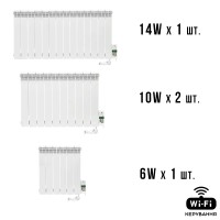 Розумна мобільна система опалення електрична ELECTRO SET 40А WI-FI 4050 Вт