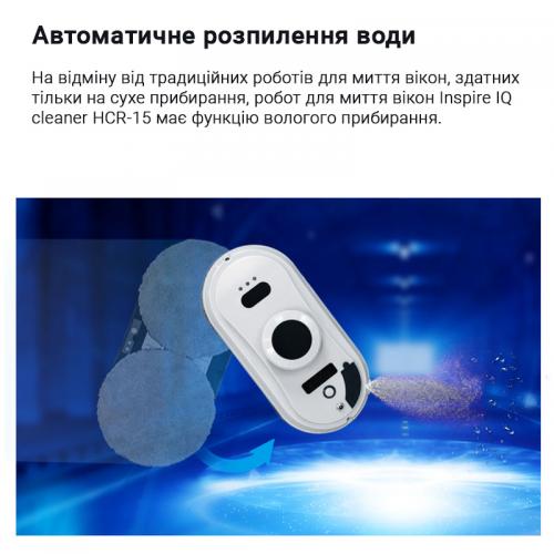 Робот для миття вікон Inspire IQ cleaner HCR-15 White Робот для миття вікон Inspire IQ cleaner HCR-15 White