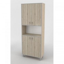 Шафа-Пенал Тиса Мебель ШС-821 Дуб сонома 205x35x80 см