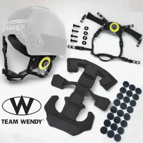 Мистема кріплень для шолома із подушками Wendy system Чорний (2136520041) Мистема кріплень для шолома із подушками Wendy system Чорний (2136520041)