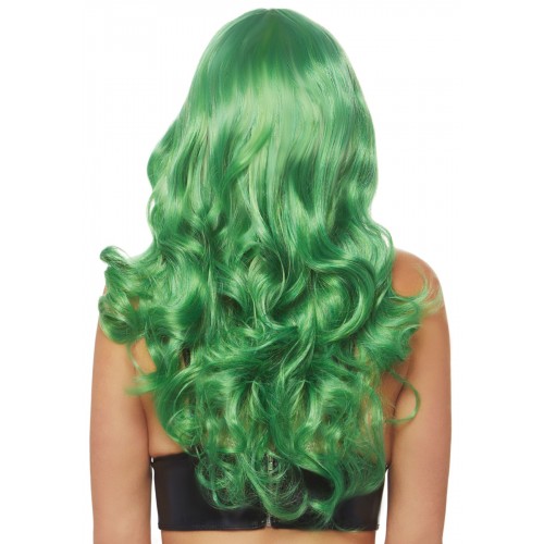 Хвиляста перука Leg Avenue Misfit Long Wavy Wig Green, довга, реалістичний вигляд, 61 см в інтернет супермаркеті PbayMarket!