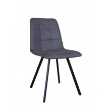 Стілець Max's furniture Норман 01 Чорний/Сірий