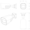 IP-відеокамера Provision ISR BMH-340IPSN-MVF 4 Мп Білий (302616)