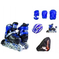 Набір роликові ковзани Scale Sport 34-37 Blue