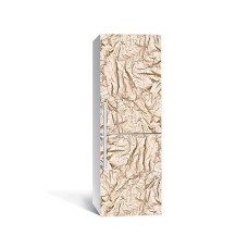 Наклейка на холодильник Zatarga «М'ята папір» 650х2000 мм вінілова 3Д наклейка декор на кухню самоклеюча