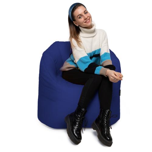 Крісло Мішок Міо Оксфорд 75х80 Студія Комфорту Синій Крісло Мішок Міо Оксфорд 75х80 Студія Комфорту Синій