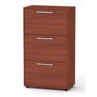 Висока тумба для взуття Компанит ТО 20 70х38х123 см Яблуня Висока тумба для взуття Компанит ТО 20 70х38х123 см Яблуня