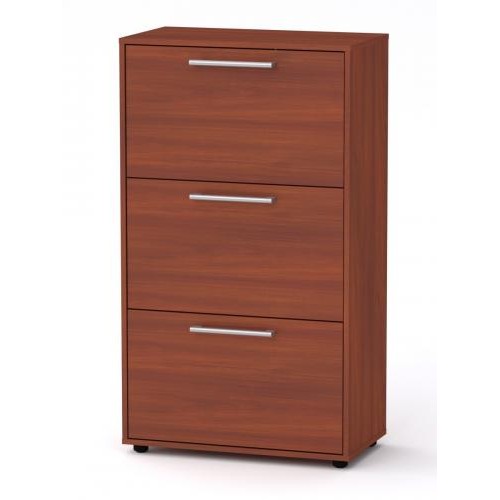 Висока тумба для взуття Компанит ТО 20 70х38х123 см Яблуня Висока тумба для взуття Компанит ТО 20 70х38х123 см Яблуня