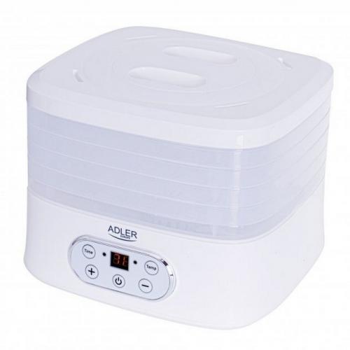 Електросушарка для овочів фруктів грибів Adler AD 6658 White Електросушарка для овочів фруктів грибів Adler AD 6658 White