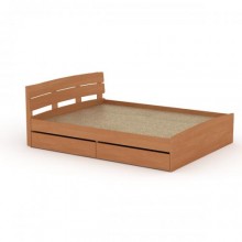 Ліжко Модерн 160 + 2 ящики Компанит вільха