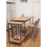 Комплект барний GoodsMetall у стилі Лофт Ірландія (НК3) Комплект барний GoodsMetall у стилі Лофт Ірландія (НК3)