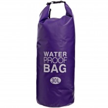 Водонепроникний гермомішок з плечовим ременем Waterproof Bag 30л TY-6878-30 (PVC) Фіолетовий (PT0508)