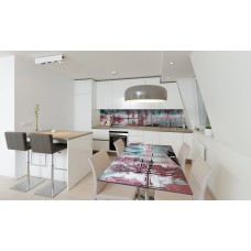 Наклейка вінілова на стіл Zatarga «Рожеві дерева» 650х1200 мм Z180469/1st