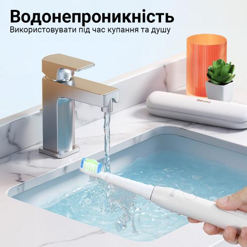 Набір електричних зубних щіток Bitvae D2 2 шт Black White Набір електричних зубних щіток Bitvae D2 2 шт Black White