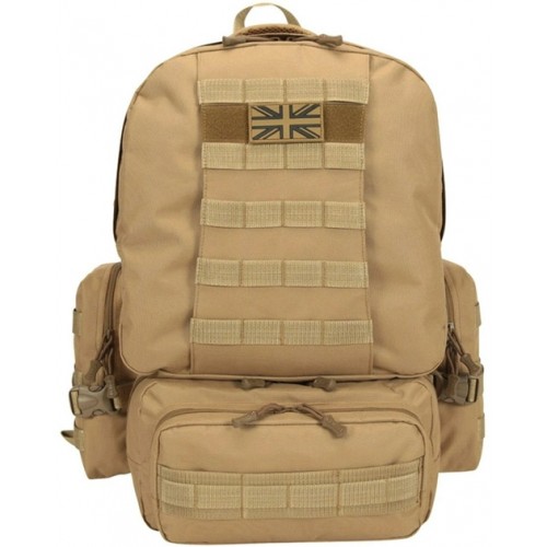 Рюкзак тактичний Kombat Expedition Tactical 50 л Койот (1806671279) Рюкзак тактичний Kombat Expedition Tactical 50 л Койот (1806671279)