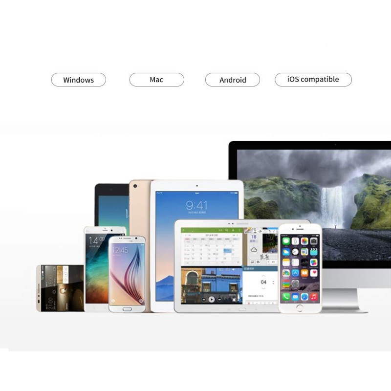 Бездротова складана Bluetooth клавіатура Union Sandy Gforse IQ – 71