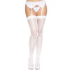 Панчохи-сітка зі швом ззаду Leg Avenue Butterfly back seam thigh highs One size White в інтернет супермаркеті PbayMarket!