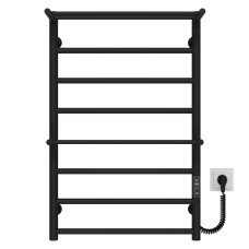 Рушникосушарка електрична Терма Плюс П8 500х800 Deffi Чорний JD03 (C.TA.80.50.8.E.B.R.1)
