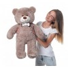 Плюшевий ведмедик Mister Medved Бадді 85 см Капучіно (084)