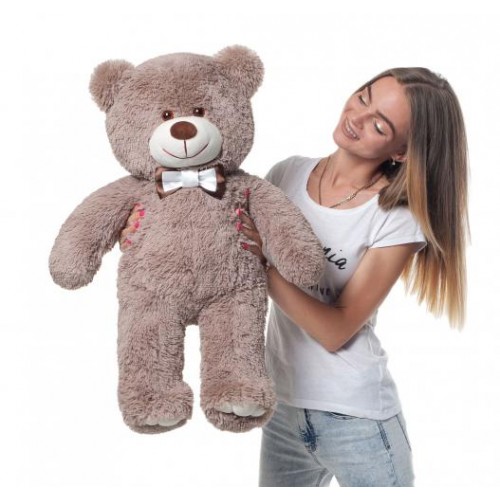 Плюшевий ведмедик Mister Medved Бадді 85 см Капучіно (084) Плюшевий ведмедик Mister Medved Бадді 85 см Капучіно (084)