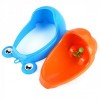 Дитячий пісуар Жаба Leluno LU1076 Блакитний з оранжевим