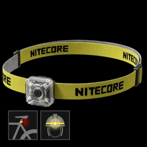Ліхтарик налобний та велосипедний маяк Nitecore NU05 KIT V2 Чорний (2452744128) Ліхтарик налобний та велосипедний маяк Nitecore NU05 KIT V2 Чорний (2452744128)