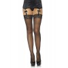 Панчохи зі швом та стразами Leg Avenue Stockings Rhinestone backseam, мереживна резинка, one size в інтернет супермаркеті PbayMarket!