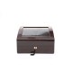 Шкатулка Salvadore для підзаводу 4 годинників 031/GF/F/5L 2x4+ Коричневий