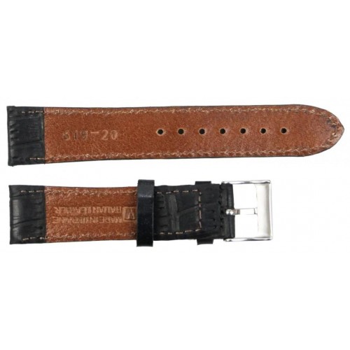 Ремінець для годинника Mykhail Ikhtyar 20х1.8х2 см Чорний (S619-20S black) Ремінець для годинника Mykhail Ikhtyar 20х1.8х2 см Чорний (S619-20S black)