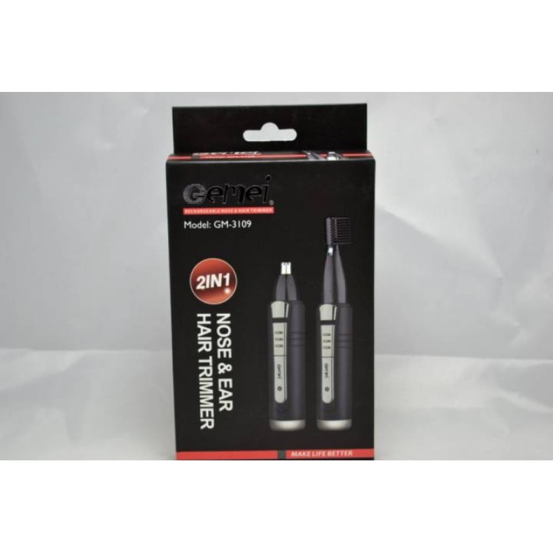 Тример акумуляторний універсальний Gemei GM-3109 2в1 Чорний AN 69572192