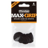Медіатори Dunlop 471P3S Nylon Jazz III Stiffo Max Grip 3S Player's Pack (6 шт.) Медіатори Dunlop 471P3S Nylon Jazz III Stiffo Max Grip 3S Player's Pack (6 шт.)