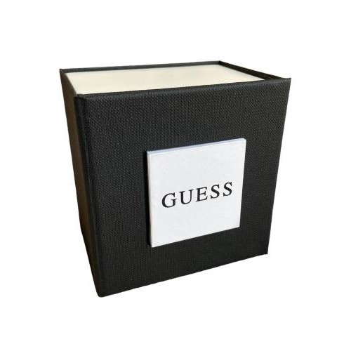 Подарункова упаковка-коробка для годинника Guess Чорний 90х90х60 мм Подарункова упаковка-коробка для годинника Guess Чорний 90х90х60 мм