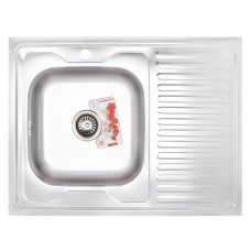 Мийка кухонна ZERIX Z8060L-06-160P (ZS0602)