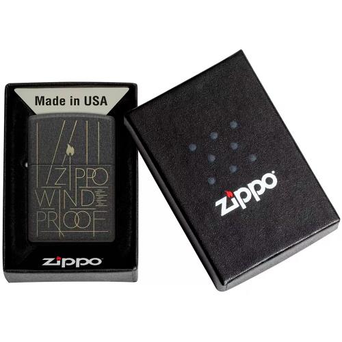 Запальничка бензинова Zippo Black Crackle Windproof 5,6х3,8х1,3 см Чорно-золотистий (46172) Запальничка бензинова Zippo Black Crackle Windproof 5,6х3,8х1,3 см Чорно-золотистий (46172)