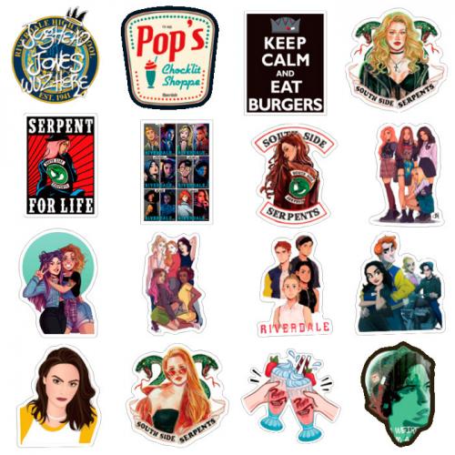 Набір стікерів GameStyle Riverdale, Рівердейл Stickers Pack 50 шт