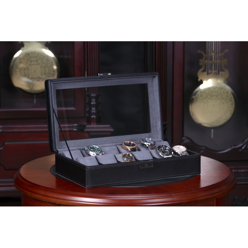 Скринька для зберігання годинників Salvadore Чорний CR/152/12.BL