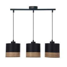 Люстра Candellux Porto 57x115 см Чорний (33-17611)