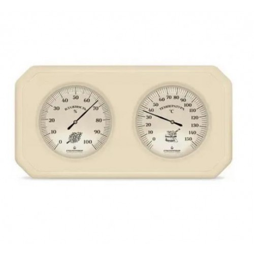 Термометр для лазні та сауни липа Стеклоприбор №2 260х135 мм Термометр для лазні та сауни липа Стеклоприбор №2 260х135 мм
