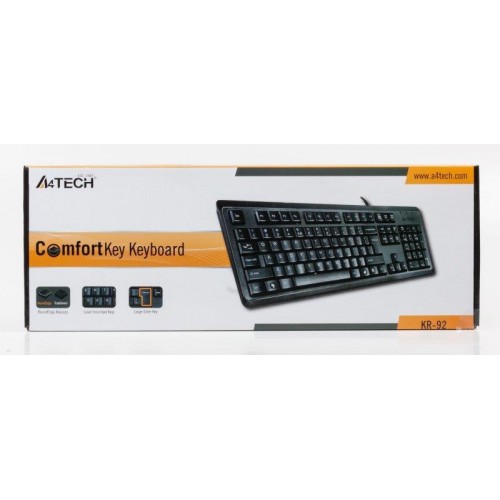 Клавіатура A4Tech KR-92 Black USB в інтернет супермаркеті PbayMarket!