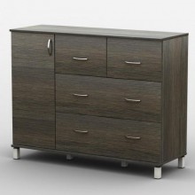 Комод Тиса Мебель АКМ-38 2 Венге 90x60x120 см