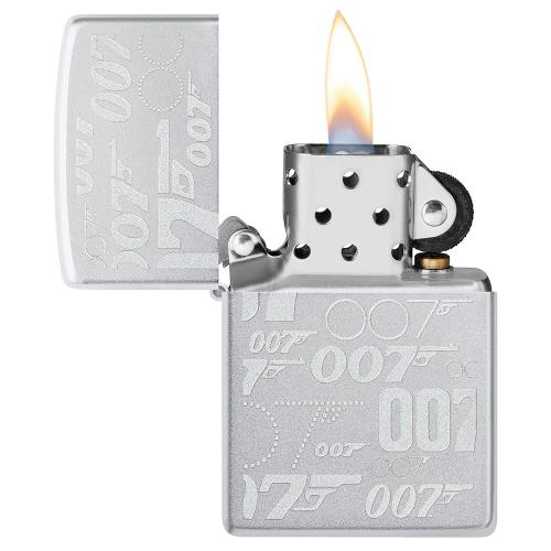 Запальничка бензинова Zippo James Bond Сріблястий (48735) Запальничка бензинова Zippo James Bond Сріблястий (48735)