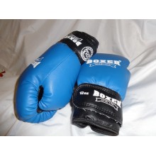 Боксерські рукавички 8 oz Boxer Синій (hub_dn7ir2)