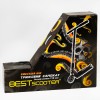 Самокат трюковий алюмінієвий диск та дека Best Scooter Kraken HIC-система пеги 100 кг Black and gold (112768)