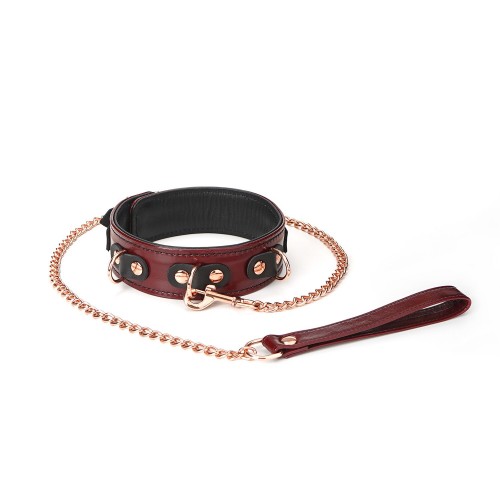 Нашийник з повідцем Liebe Seele Wine Red Collar and Leash в інтернет супермаркеті PbayMarket!