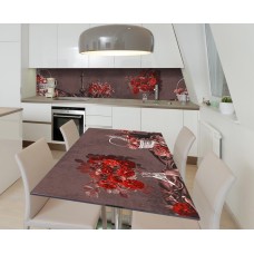 Наклейка 3Д вінілова на стіл Zatarga «Стара охра» 600х1200 мм (Z183346st)